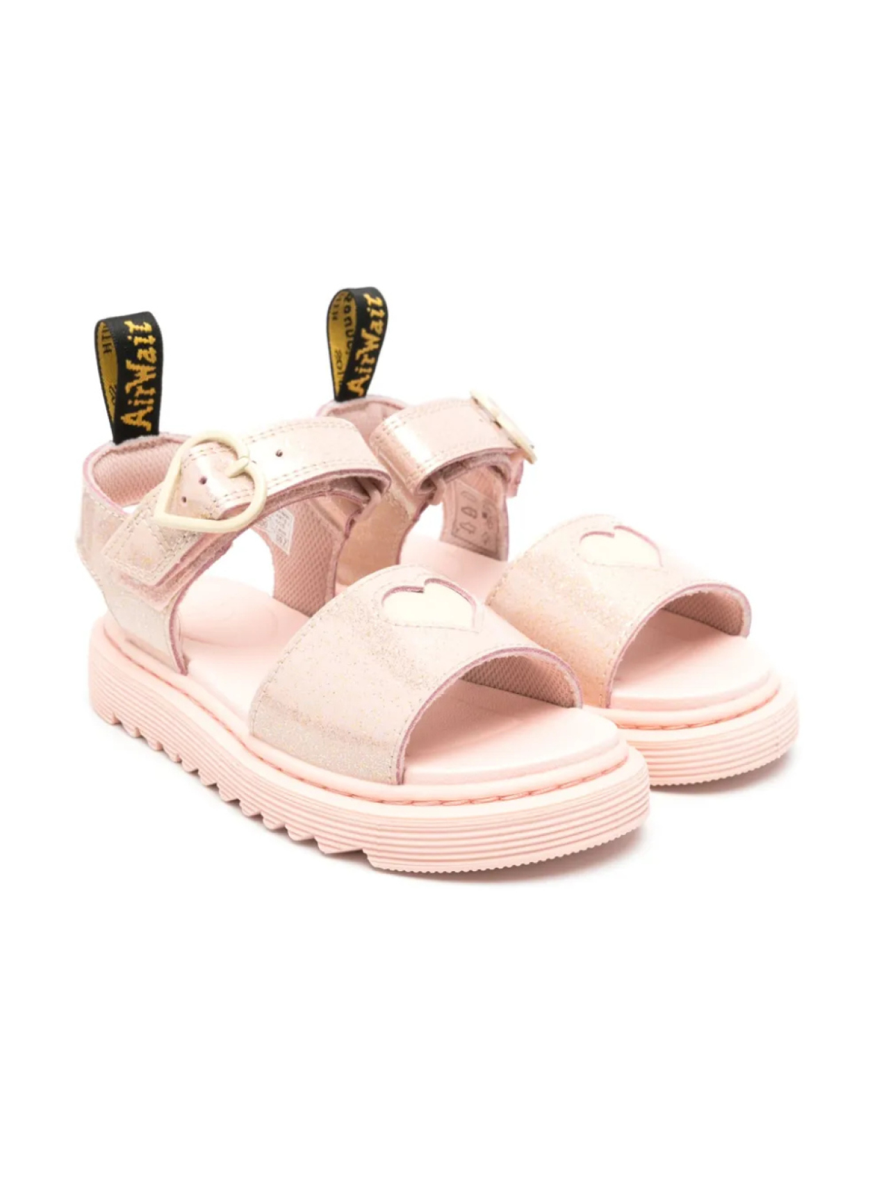 

Сандалии Марлоу Dr. Martens Kids, розовый