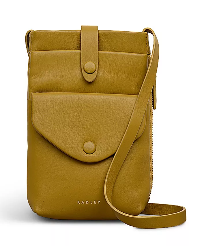 

Миниатюрная сумка для телефона через плечо Mallow Street Radley London, желтый