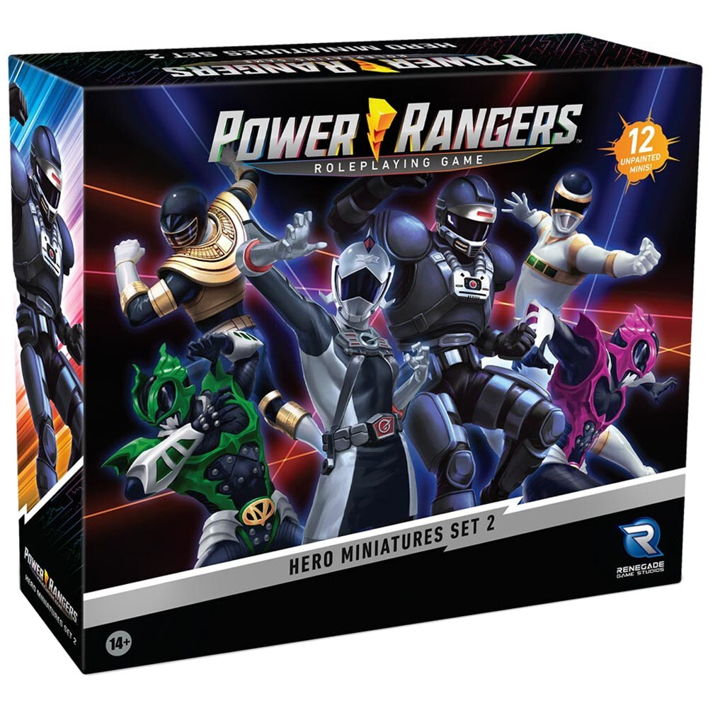 

Ролевая игра Renegade Game Studios Power Rangers RPG: Hero Miniatures Set 2