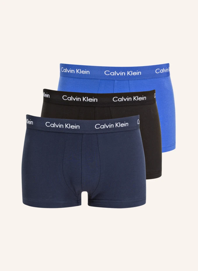 

Комплект из 3 боксёрских шорт cotton stretch Calvin Klein, черный