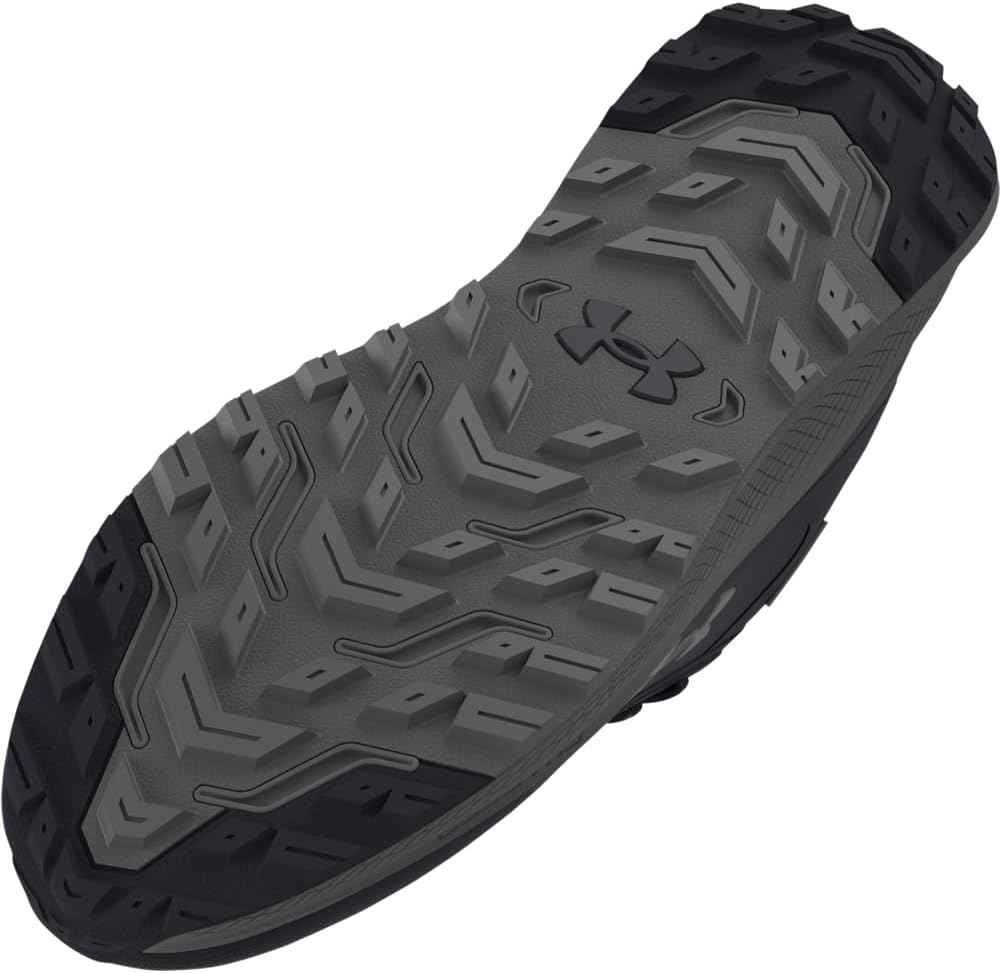 Under Armour мужские кроссовки Charged Bandit Trail 3 Storm Proof для трейлраннинга, (001) Black/Castlerock/White — фото 3