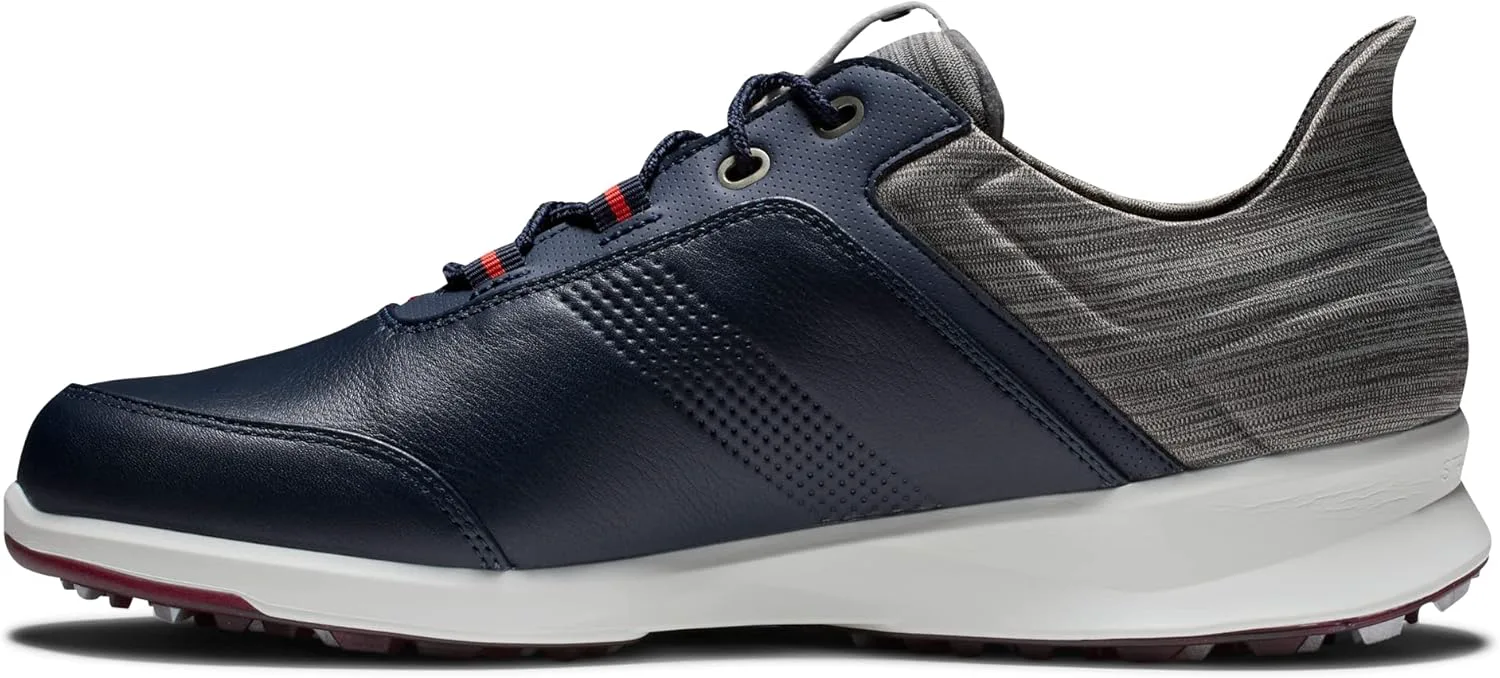 Кроссовки для гольфа FootJoy Stratos без шипов предыдущего сезона, темно-синий/серый — фото 3