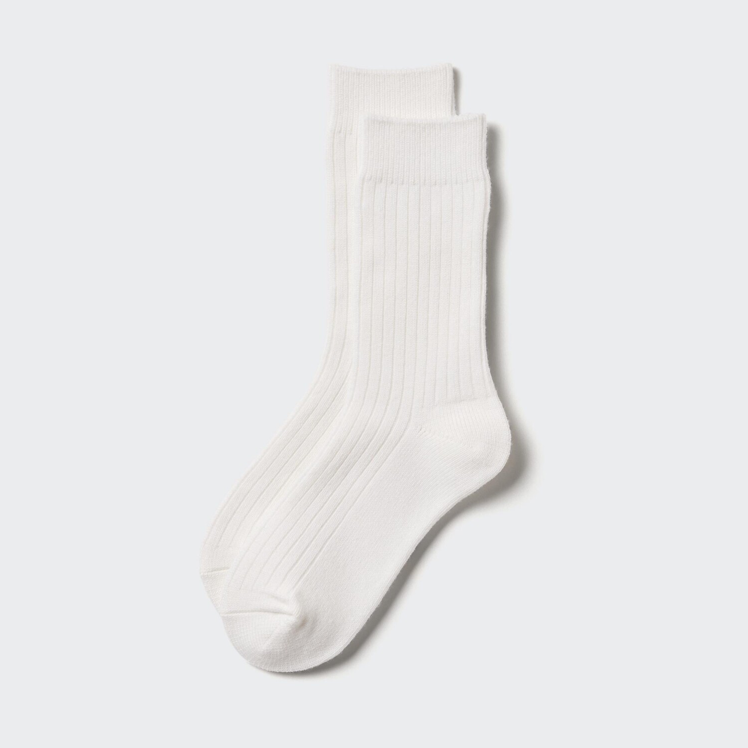 

Термоноски HEATTECH в рубчик UNIQLO, белый