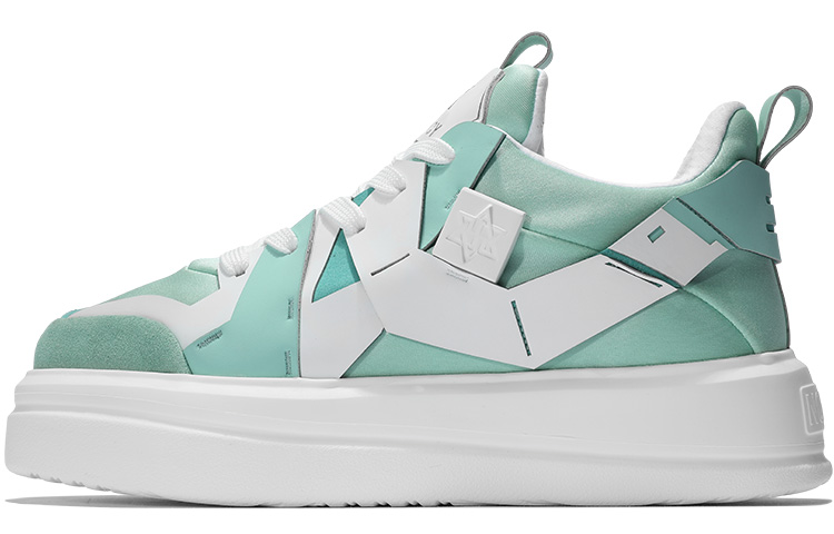 

NORVINCY Низкие скейтерские кроссовки унисекс зеленые, цвет Green