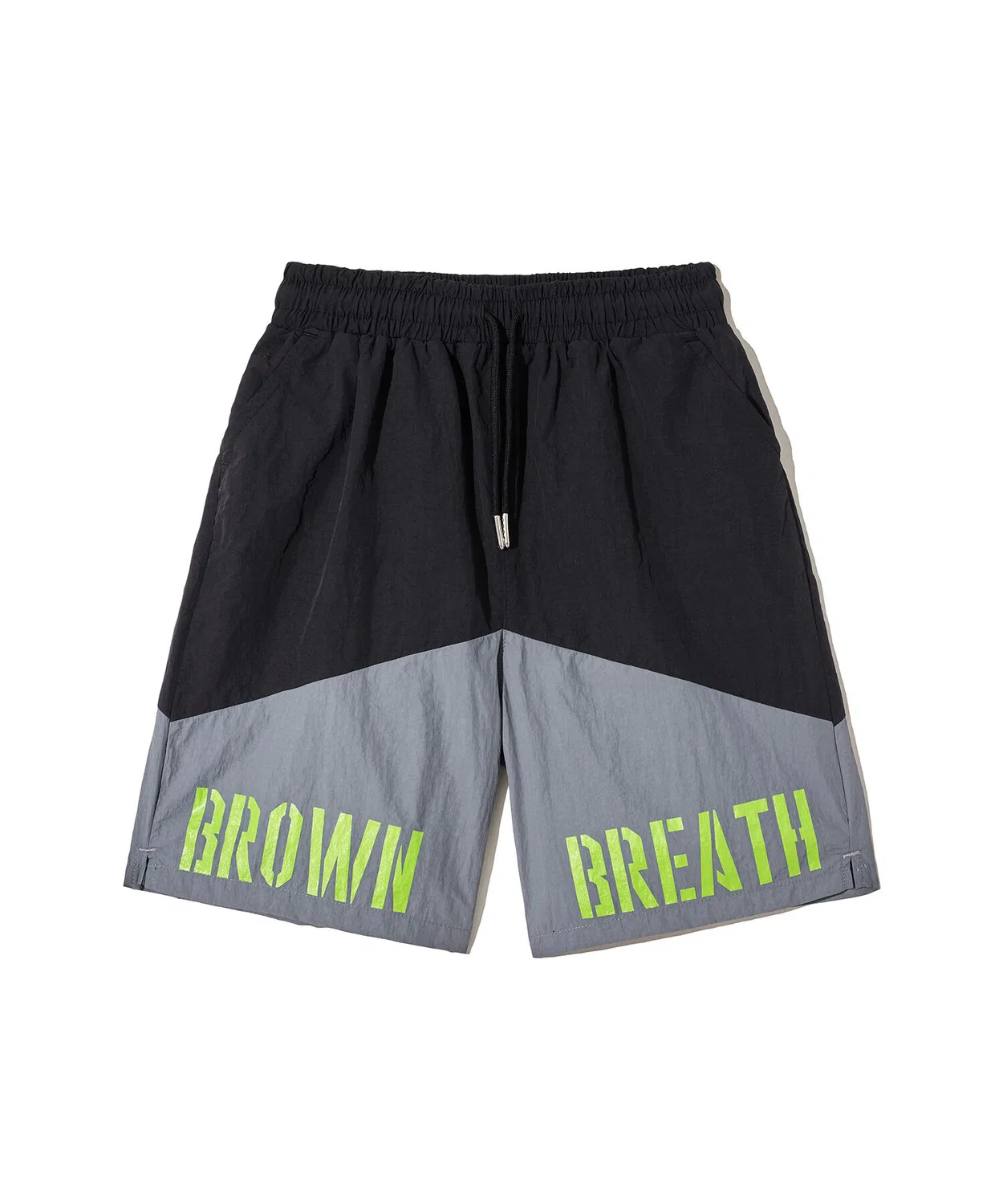 Детские шорты Block чёрные от Brownbreath Kids — фото 2