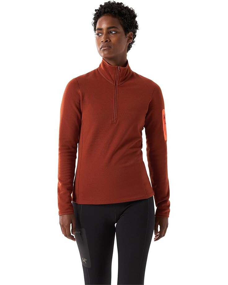 

Пуловер Arc'teryx Kyanite Baselayer Zip Neck, цвет Sequoia/Solaris