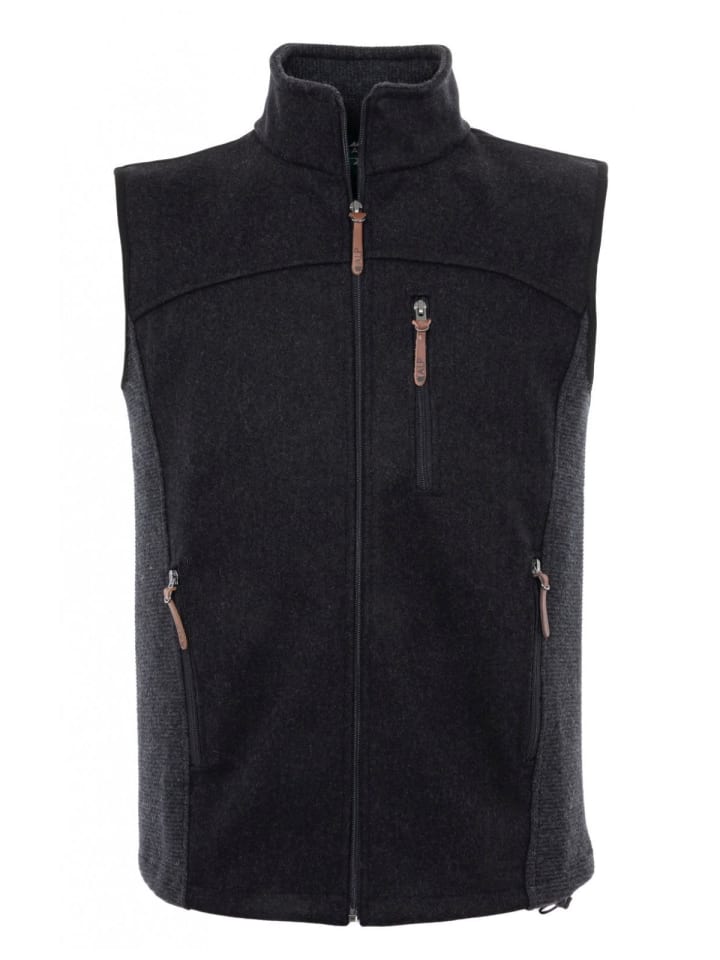 

Alp1964 Жилет 425201 антрацитового цвета