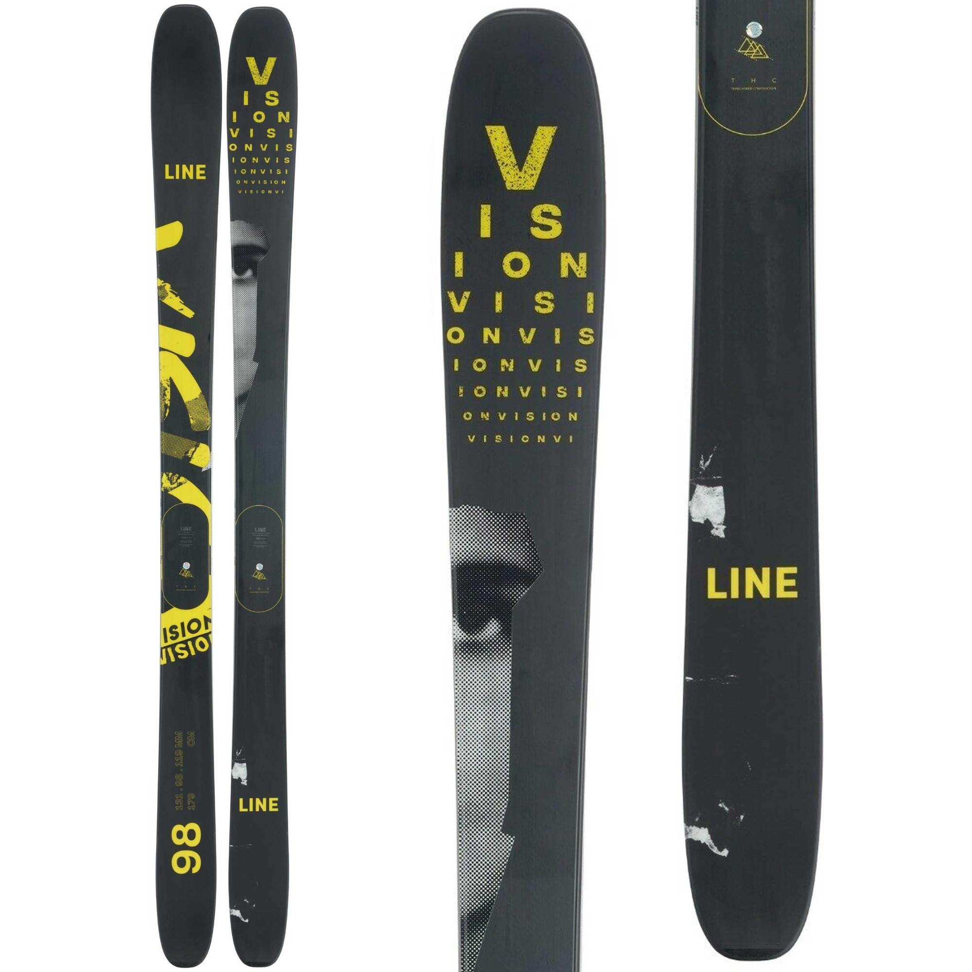 

Мужские лыжи Vision 98 LINE, One Color