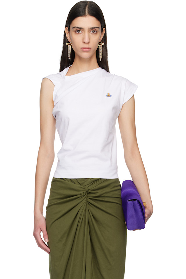 

Топ Хебо Vivienne Westwood, белый