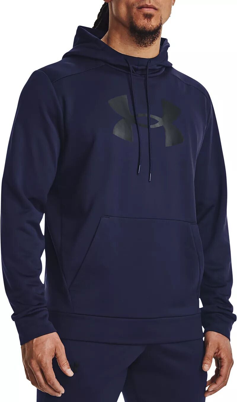 

Мужская флисовая толстовка с большим логотипом Under Armour Armor