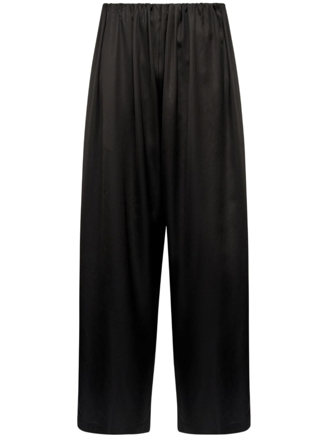 

MM6 Maison Margiela плиссированные брюки с высокой талией, черный