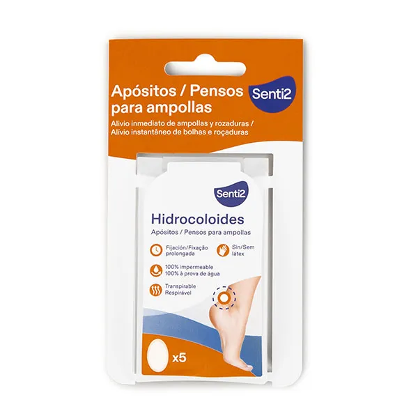 

Блистерные повязки Hidrocoloides Senti-2, 5 UD