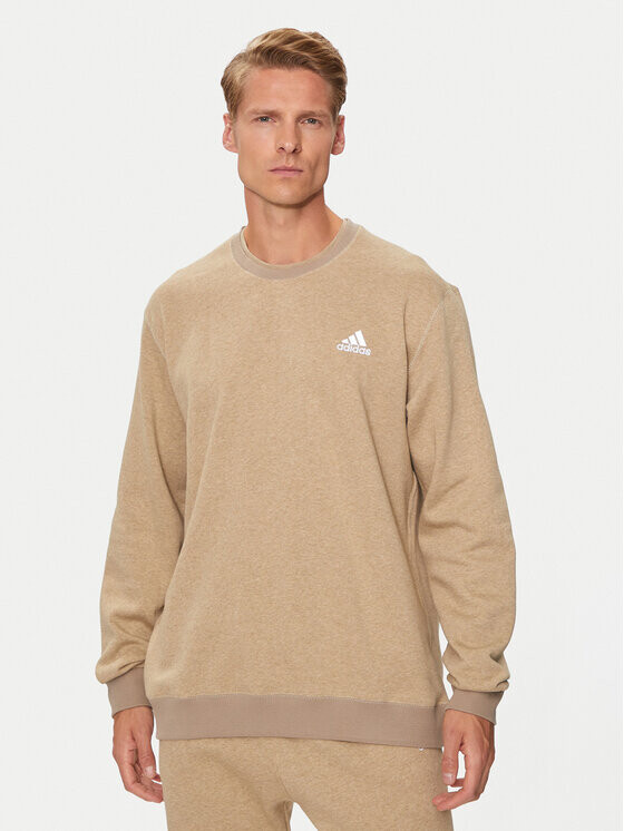 

Толстовка regular fit Adidas, бежевый
