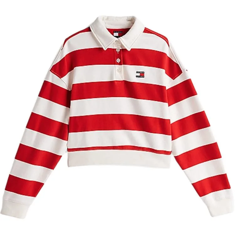 Tommy Hilfiger Футболка-поло женская красная