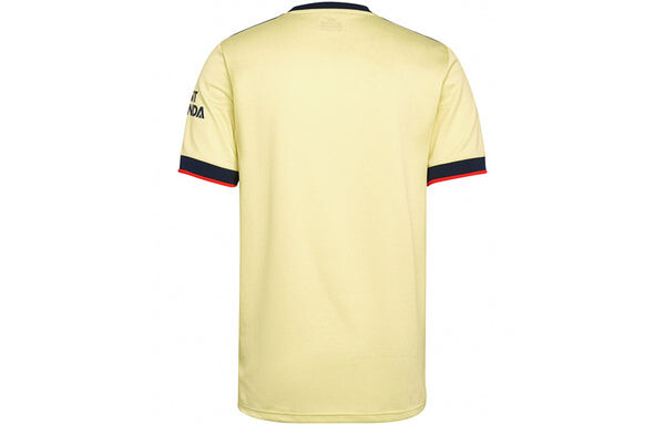 Футболка arsenal sw guest sport soccer с коротким рукавом футболка мужская Adidas, желтый — фото 2