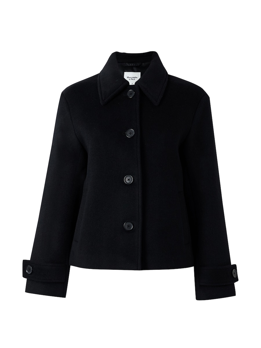 

Куртка межсезонная Abercrombie & Fitch, черный