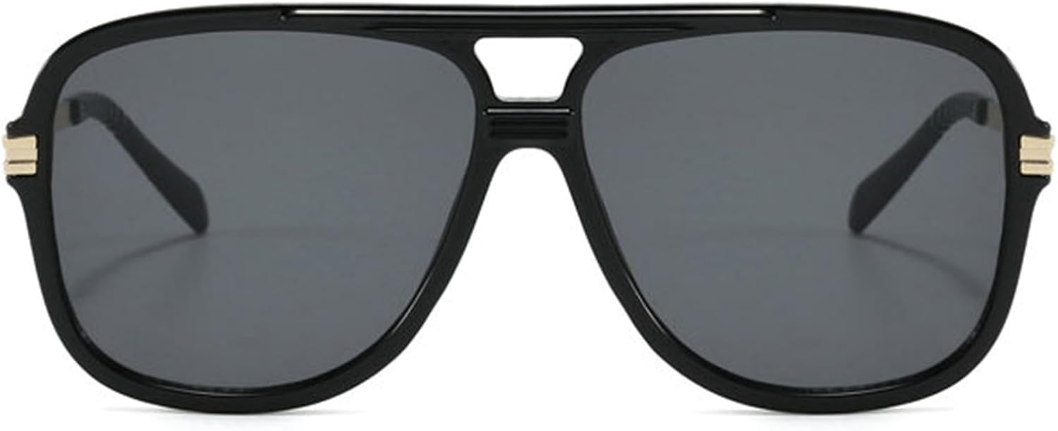 

Солнцезащитные очки Helena Fashion Square для женщин и мужчин, винтажные, в стиле 70-х, большие, пилотные, для активного отдыха, модные, с защитой от УФ-излучения UV400, C1