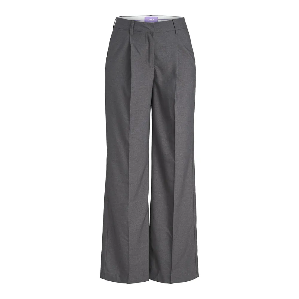 

Брюки Jack & Jones Ellis Wide JJXX high waist, серый
