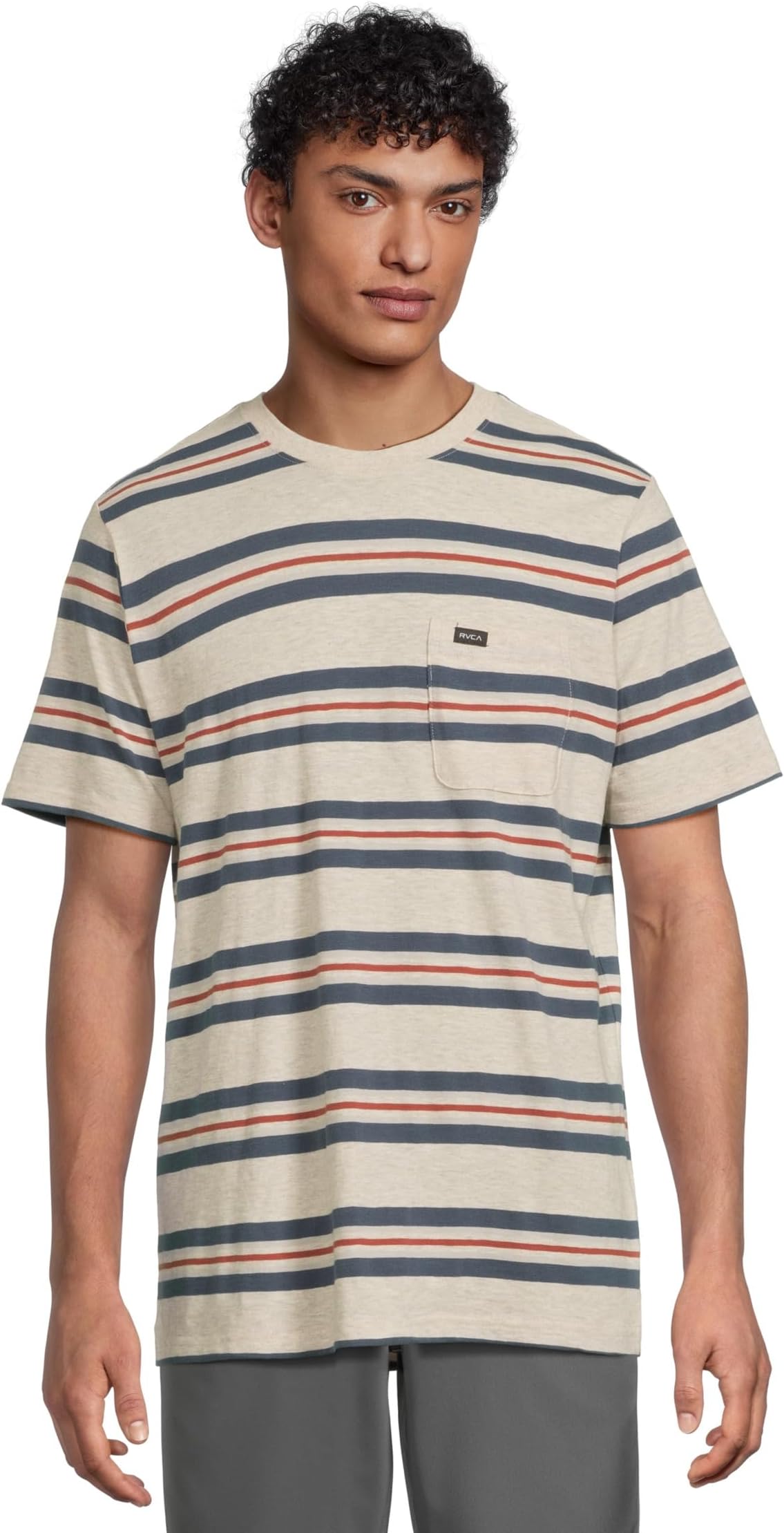 

Мужская футболка Magnolia Crew с коротким рукавом RVCA, Ceramic