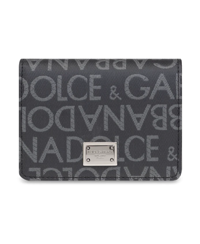 

Кошелек с логотипом Dolce & Gabbana, черный