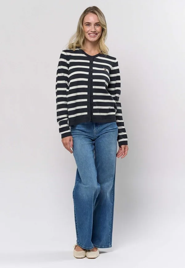 Кардиган увмалика U.S. Polo Assn., Dark Sapphire Striped — фото 2