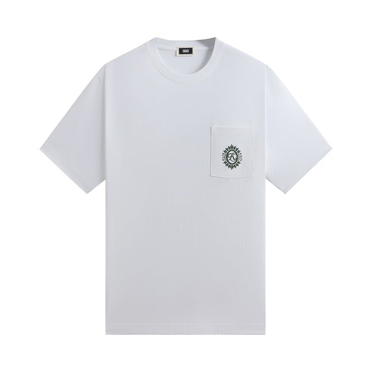 

Футболка Kith & Kin Lace Crest Pocket Tee, белый