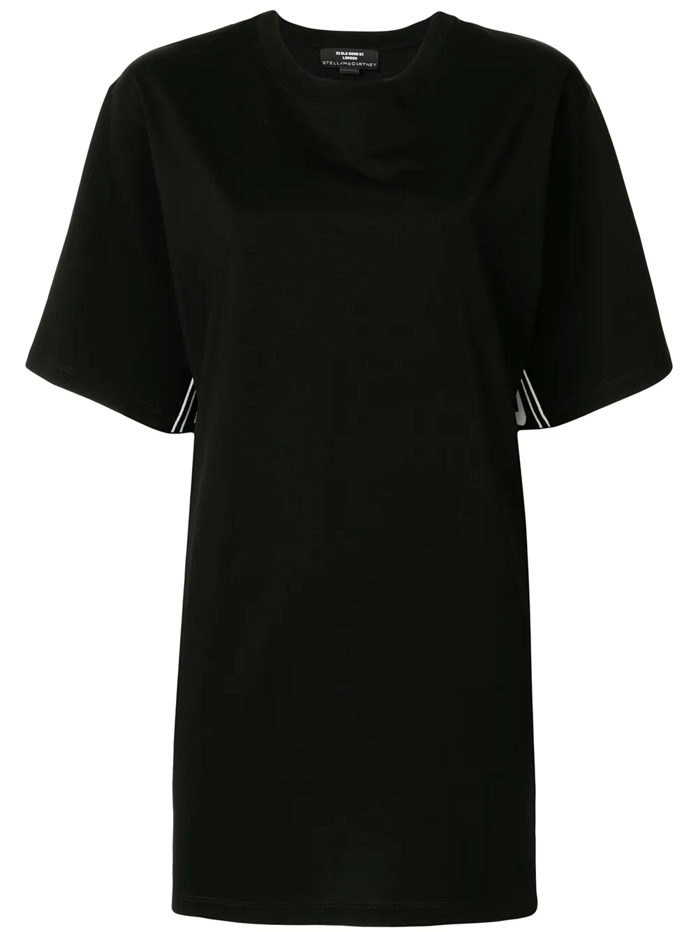 

Футболка оверсайз с логотипом STELLA MCCARTNEY, черный