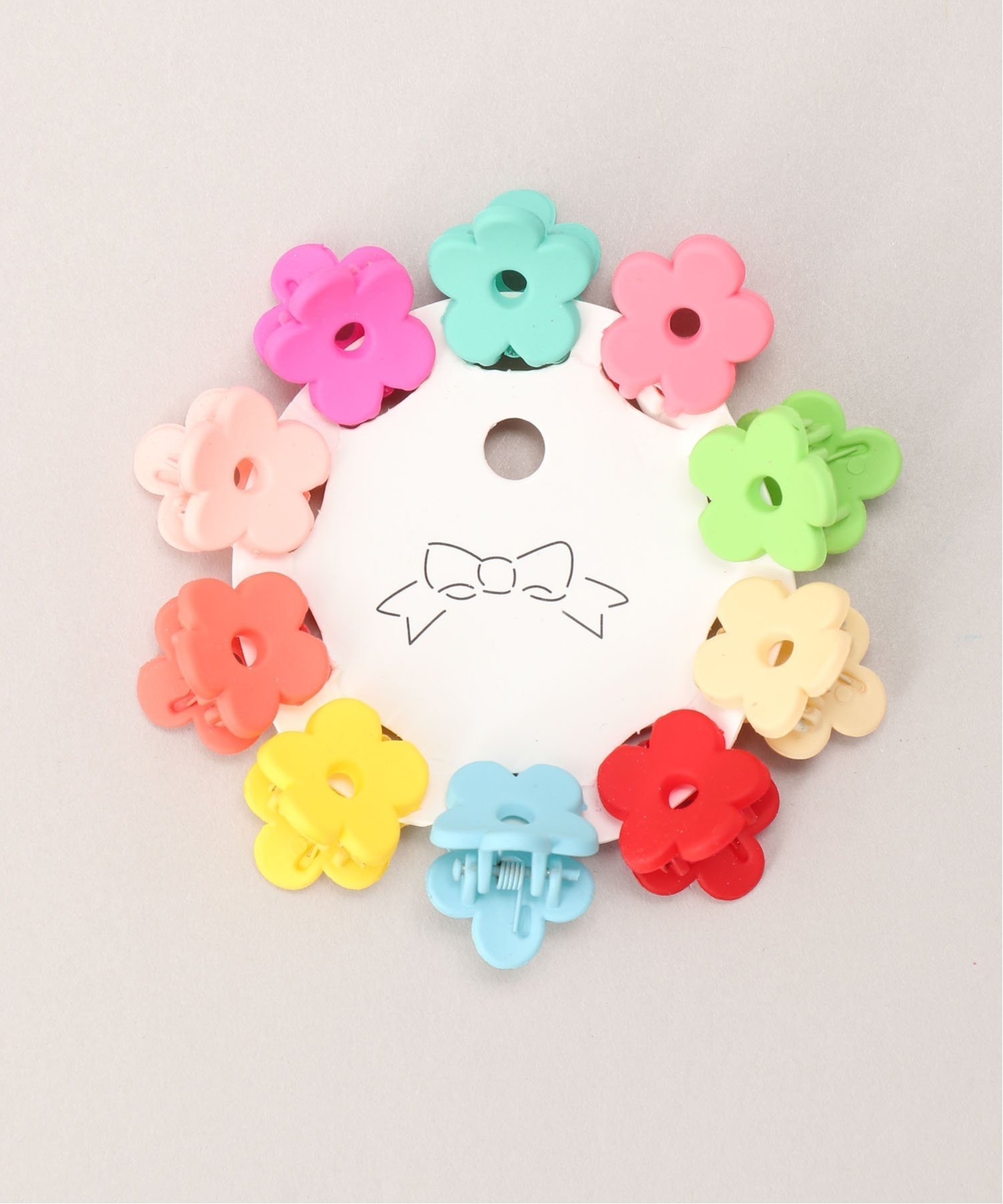 10 комплектов маленьких заколок для волос Fun&Daily, Other-4 (Flower)