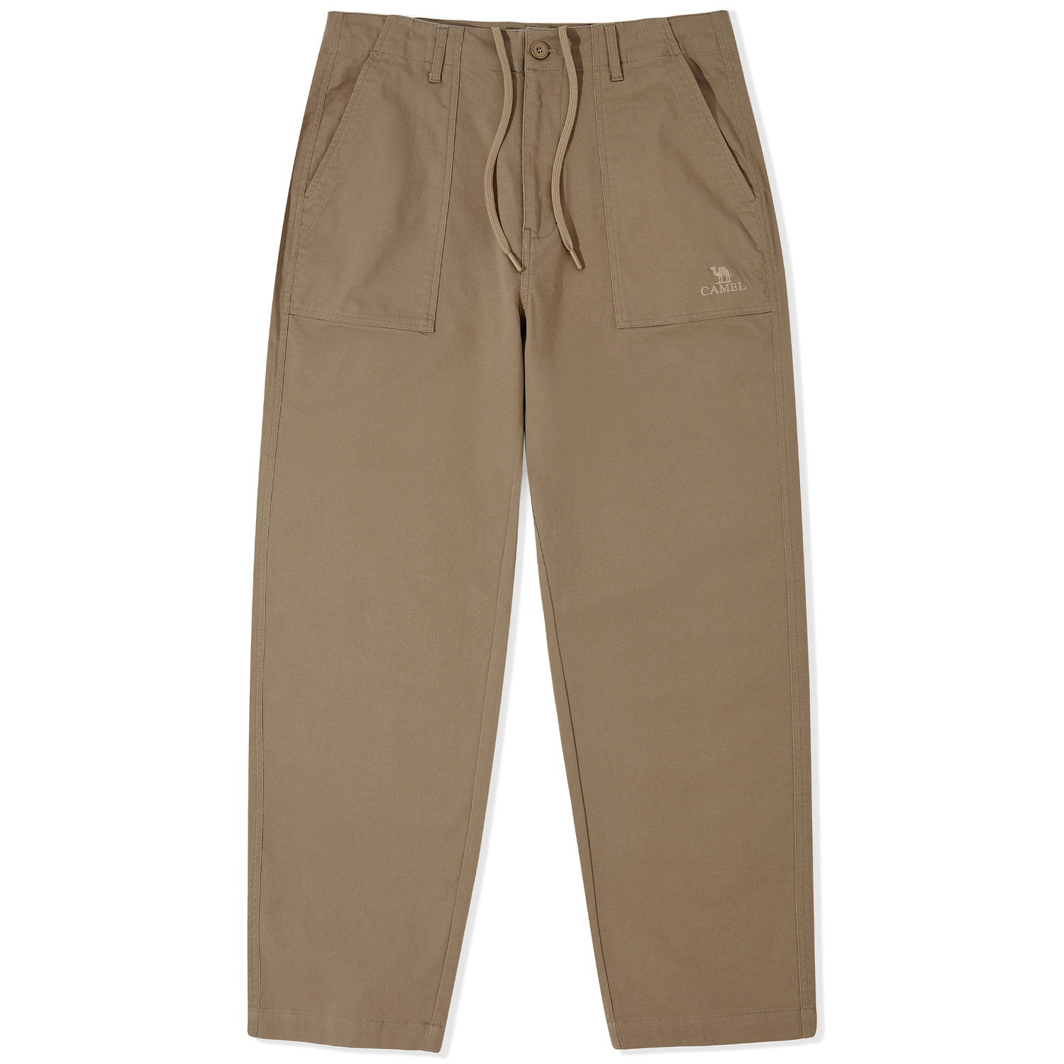 

Брюки карго yamamoto loose fit straight fit дышащие 100% хлопок большие карманы парашютная ткань soft shell унисекс CAMEL, хаки