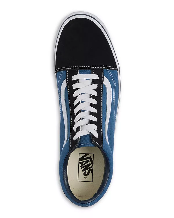 Мужские кроссовки в стиле олдскул Vans, синий — фото 2