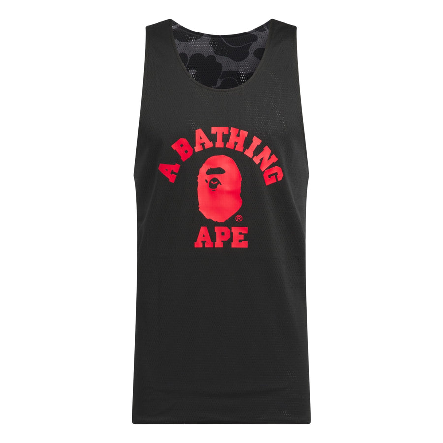 Джерси adidas x BAPE Dame 9 Reversible Basketball Jersey 'Carbon', серый — фото 3