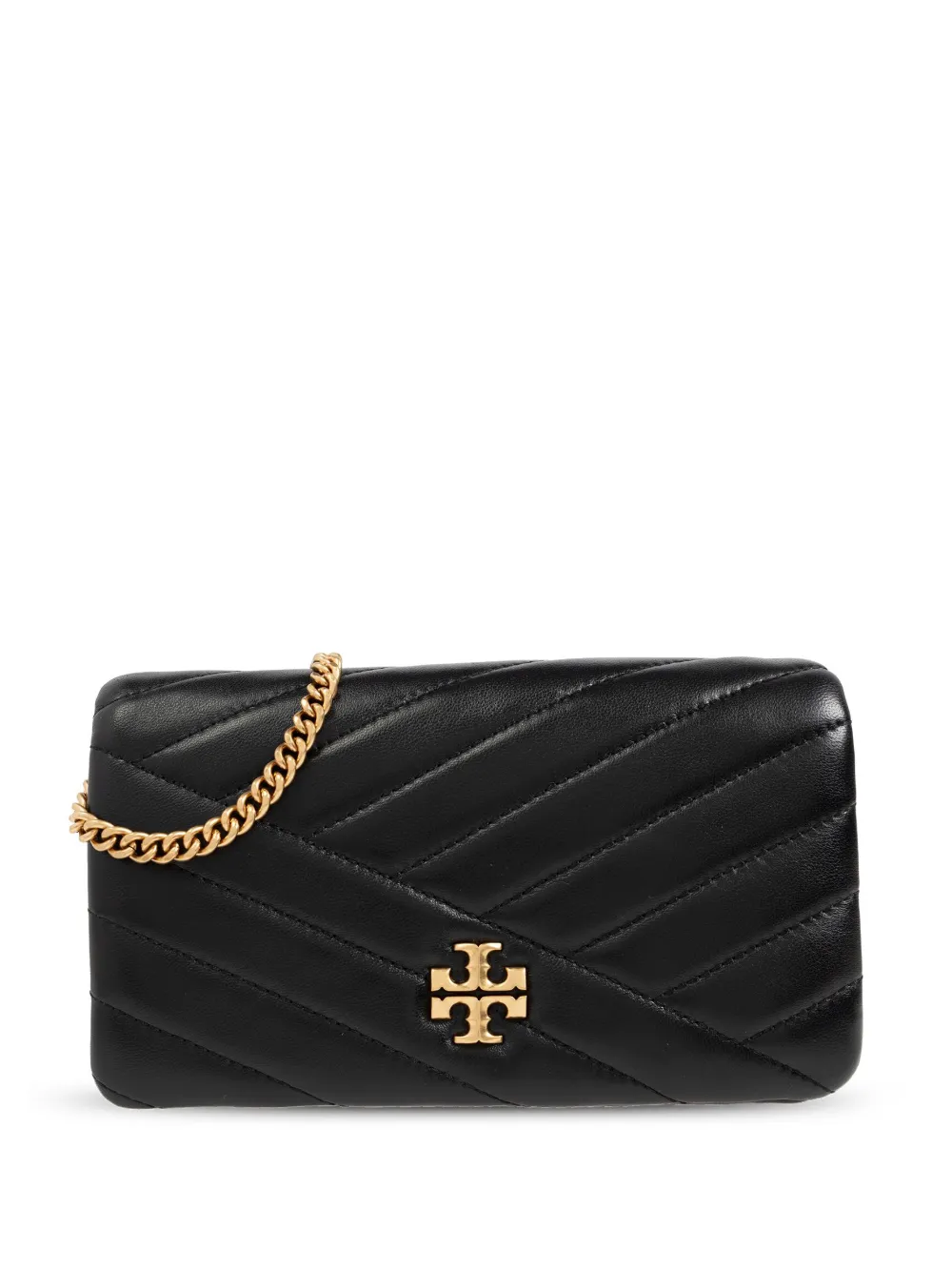 

Кошелек Kira Chevron Chain Tory Burch, черный