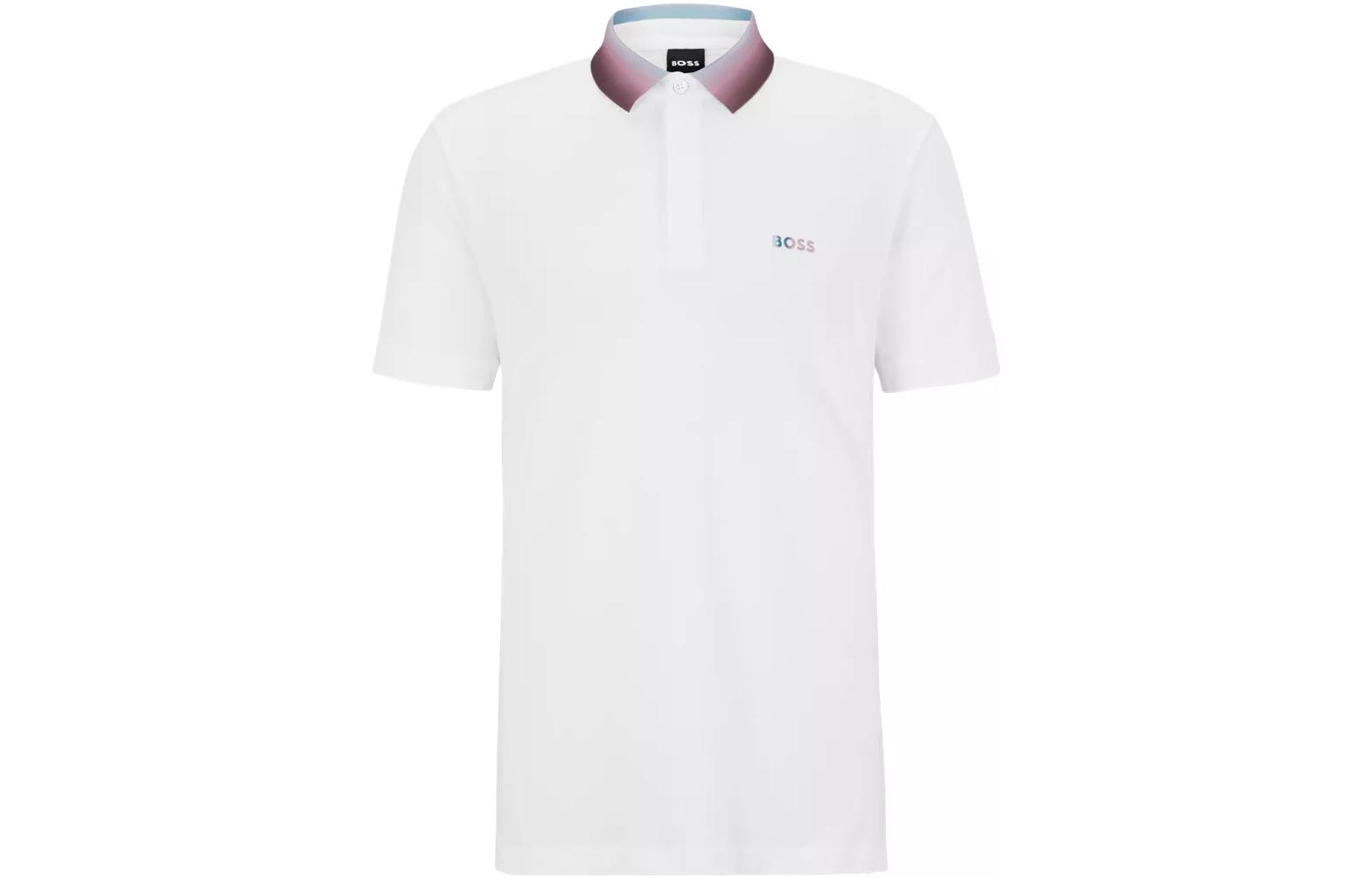 

Футболка поло мужская белая HUGO BOSS