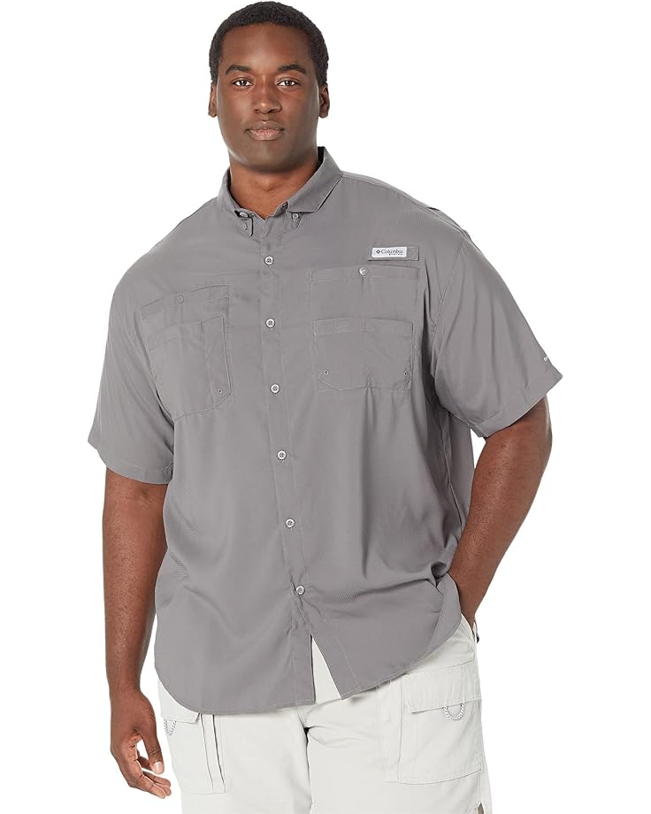 

Мужская футболка Columbia Big & Tall Tamiami II S/S, City Grey, Серый, Мужская футболка Columbia Big & Tall Tamiami II S/S, City Grey