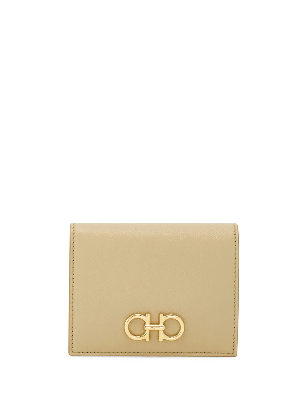 

Кошелек с декором Gancini Ferragamo, нейтральный
