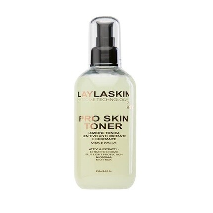 

Layla Cosmetics LAYLASKIN PRO SKIN TONER Тоник-лосьон успокаивающий, увлажняющий, освежающий и восстанавливающий лицо и шею - 250 мл