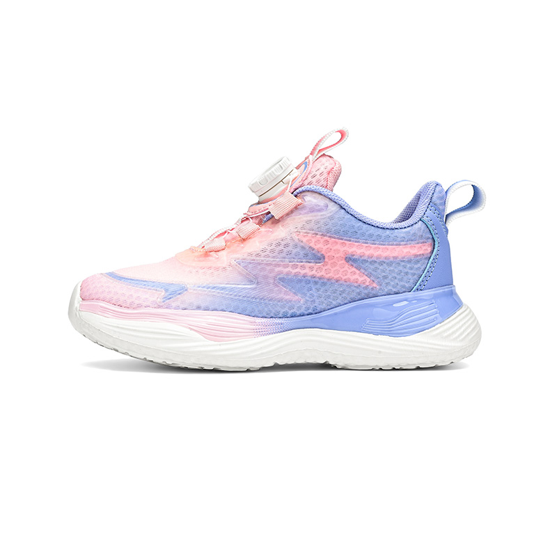 

Кроссовки для бега с низким верхом, амортизирующие, устойчивые к истиранию и дышащие. D&W, розовый/фиолетовый