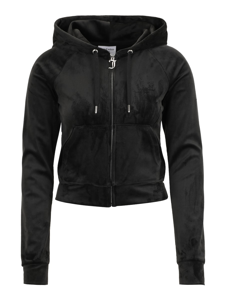 

Толстовка с капюшоном на молнии Juicy Couture Tall MADISON, черный