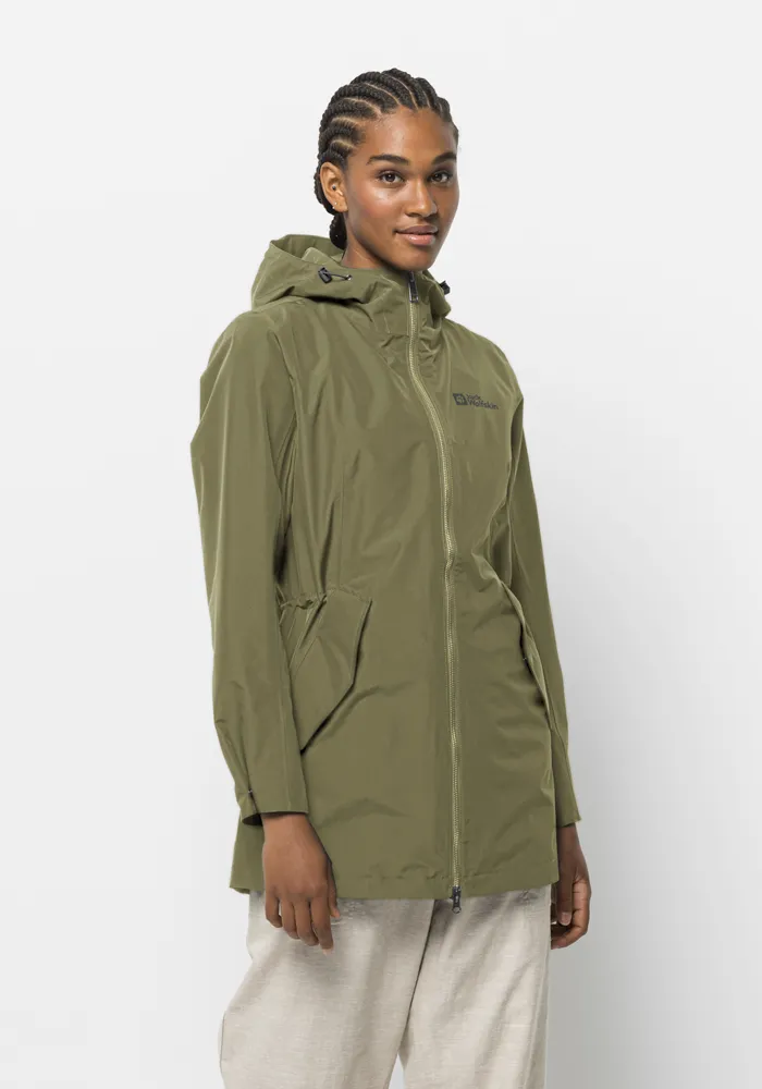 

Куртка Jack Wolfskin "DAKAR PARKA W", с капюшоном, цвет Bay-Leaf