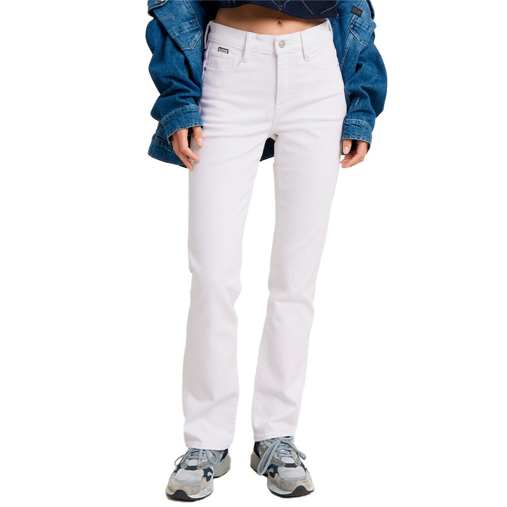 

Джинсы G-Star Strace Straight Fit, белый