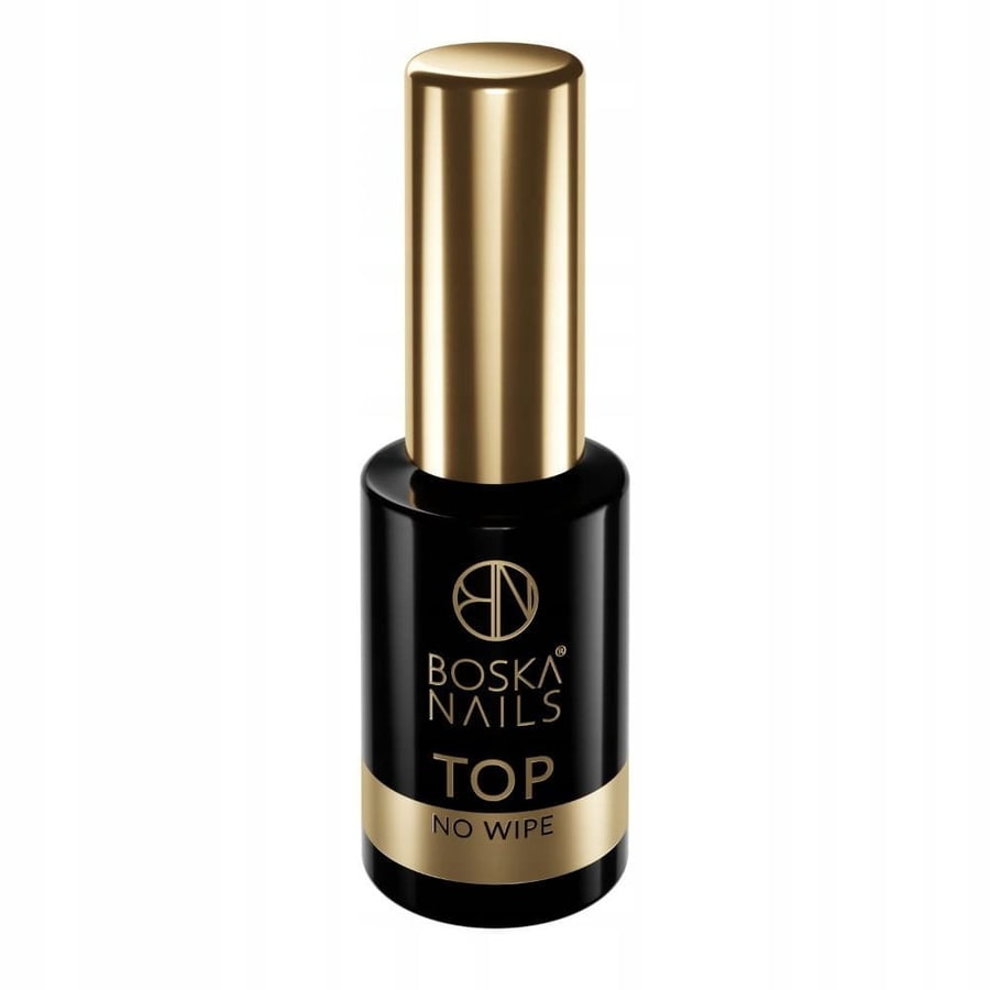 

Boska Nails, Top No Wipe для гибридных лаков для ногтей, 10 мл