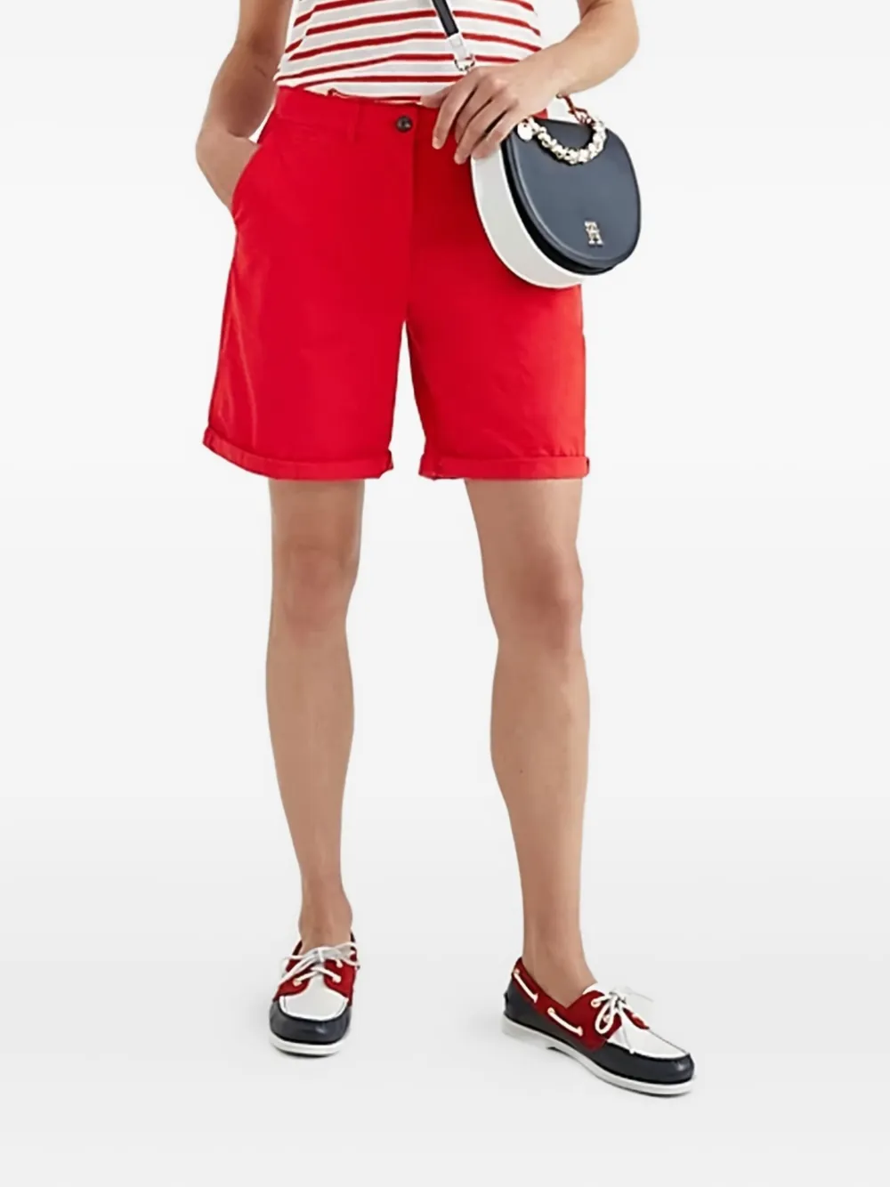 

Шорты на пуговицах Tommy Hilfiger, красный