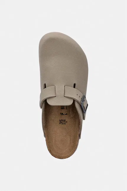 Шлепанцы вьетнамки Boston Birkenstock, бежевый — фото 4