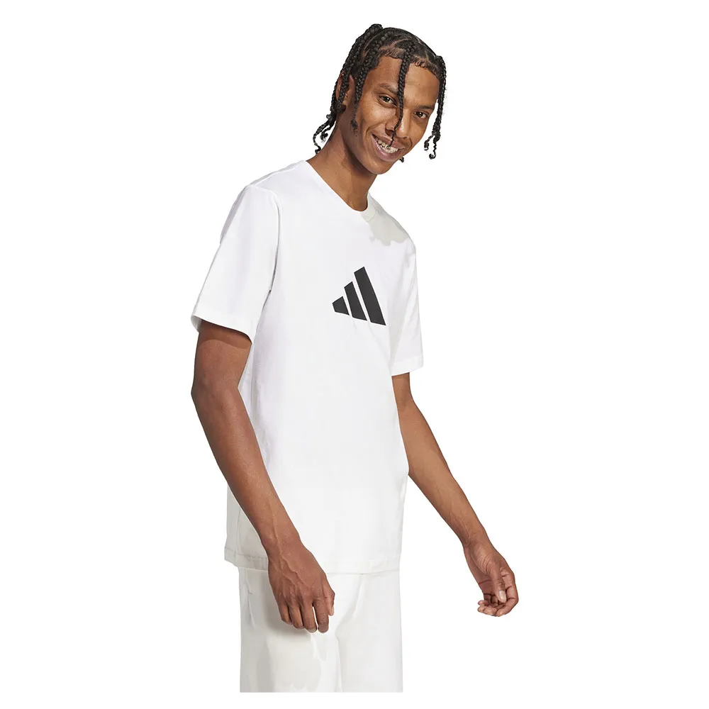 Футболка с коротким рукавом adidas Future Icons 3 Bar Logo, белый — фото 4