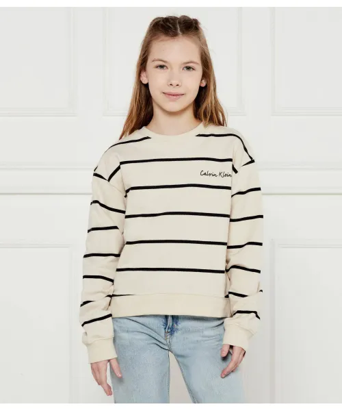 

Толстовка Loose fit Calvin Klein Jeans, бежевый