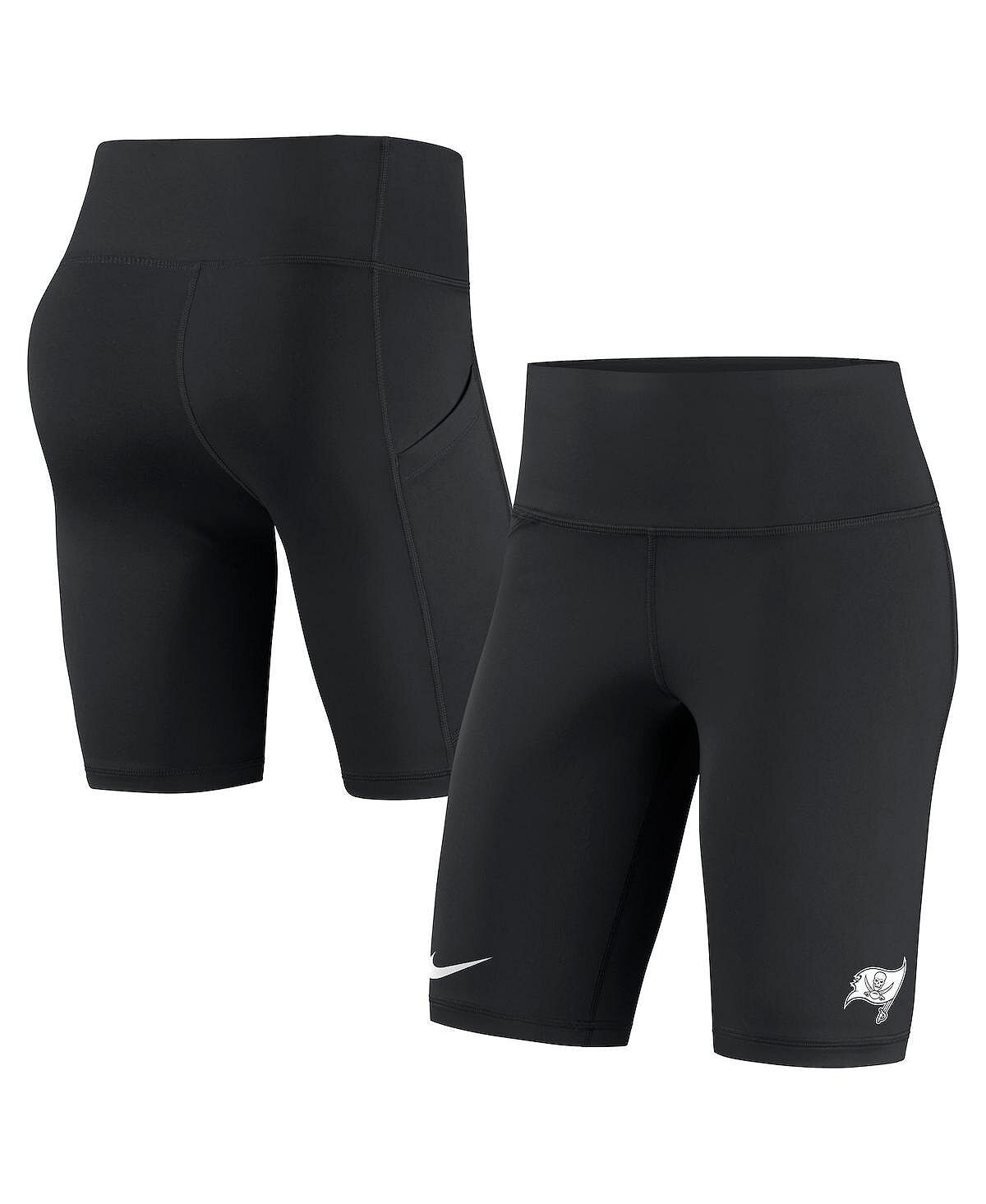

Женские черные байкерские шорты Tampa Bay Buccaneers Nike, черный