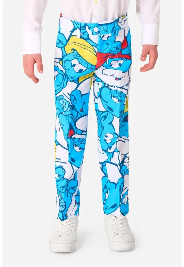Костюм смурфика Opposuits, синий — фото 4