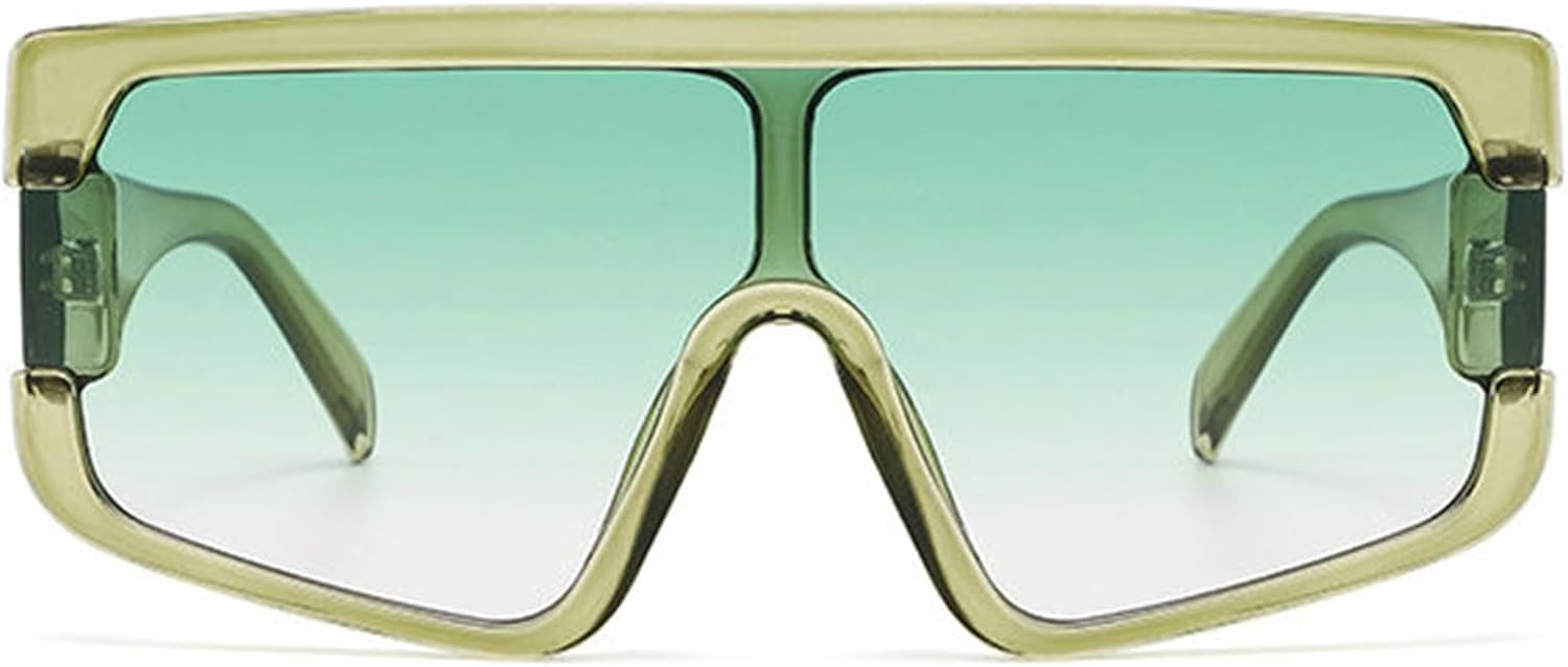 

Willochra Винтажные модные солнцезащитные очки с плоской верхней частью для мужчин, черные, квадратные, с градиентной защитой UV400, для женщин, цельные, дизайнерские, C4