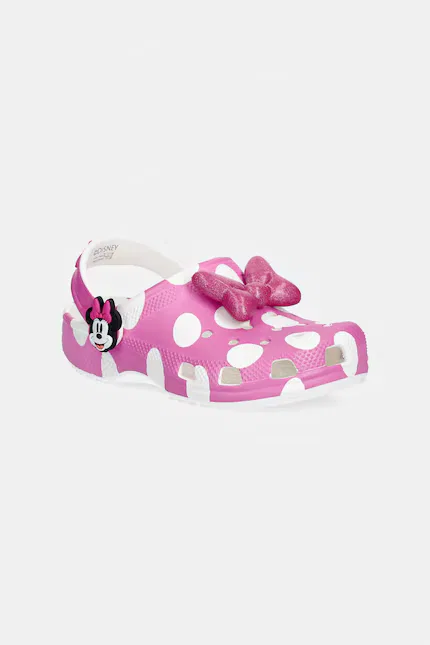 Сланцы детские с Mickey Mouse Classic Minnie Mouse Clog Crocs, розовый