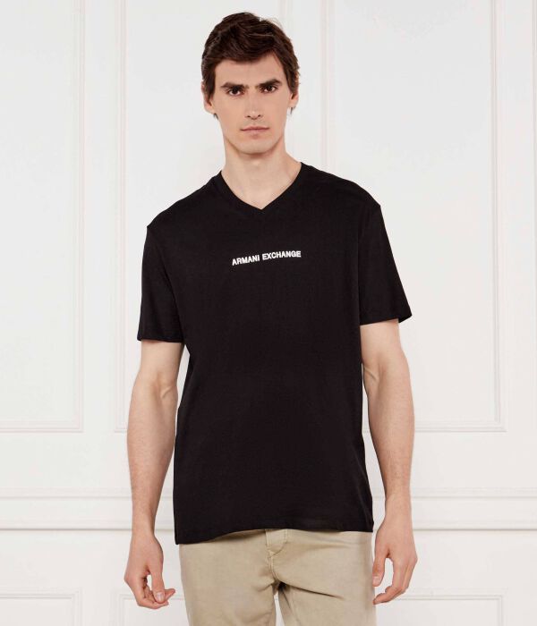 

Футболки Regular fit Armani Exchange, черный